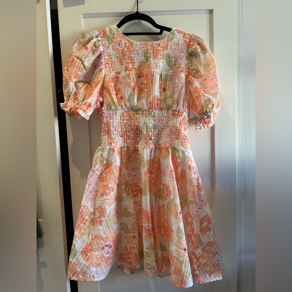 NWT Sabo Skirt Carlita Shirred Dress